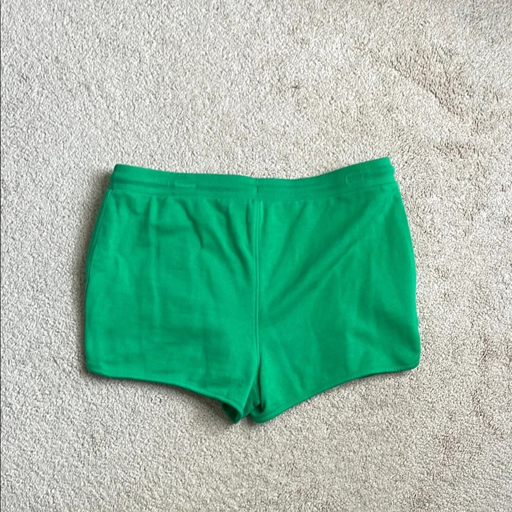 ASOS Green Athletic Shorts with Adjustable Waist - Picture 3 of 3